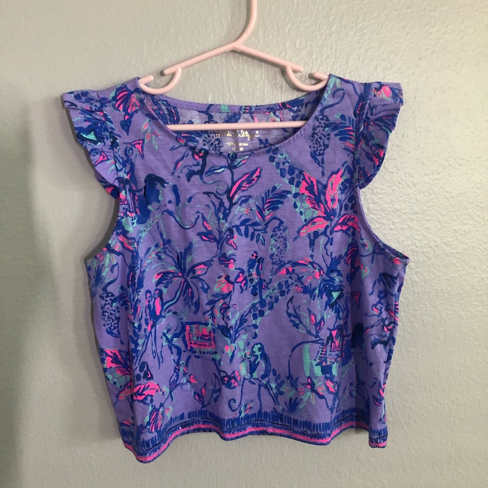 Lilly Pulitzer Girls Crop Top